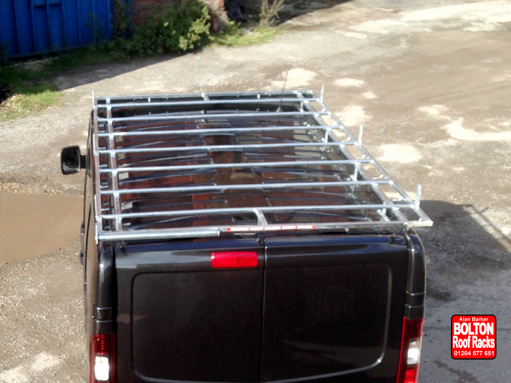 Nissan NV300 LWB Roof Rack made by Bolton Roof Racks